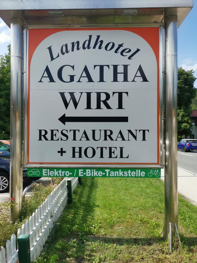 Landhotel Agathawirt Bad Goisern Bagian luar foto